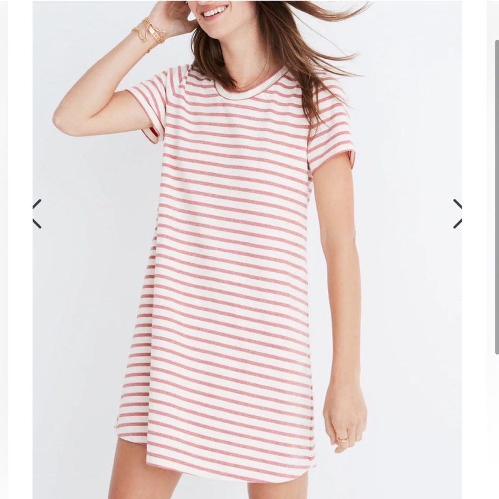 Madewell Striped Retreat Dress Small